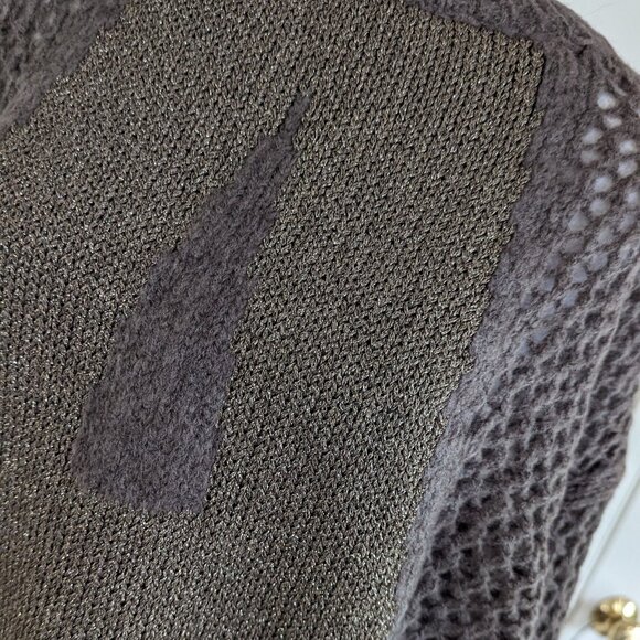 Mohair Blend Initial A sweater Size S from Italy NWOT - Picture 12 of 12